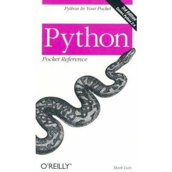 USED Book - Python Pocket Reference (Pocket Reference (O'Reilly)) by Mark Lutz (Paperback) - english