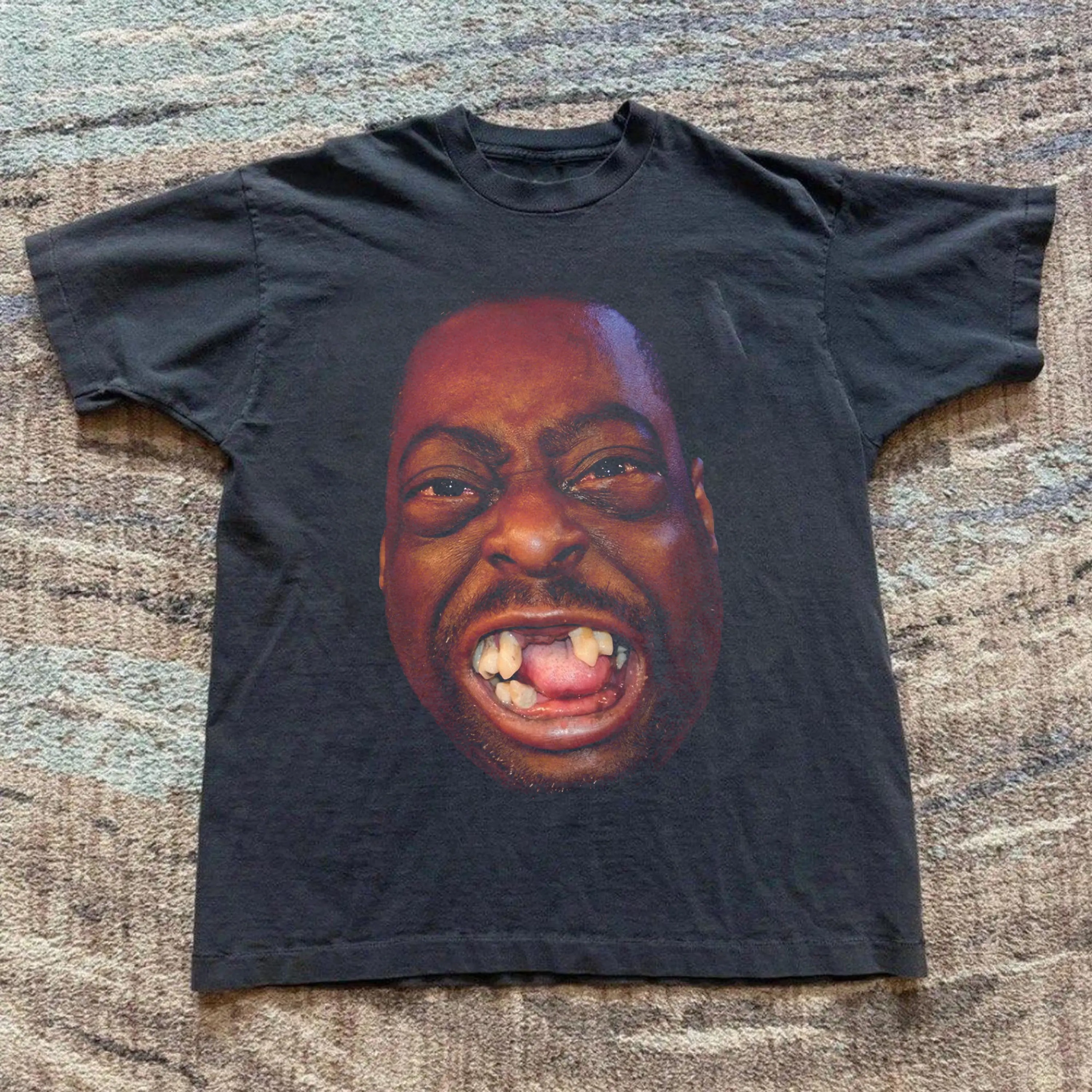 Beetlejuice Big Face Funny Meme Graphic T-Shirt, Meme Cringe Funny Dumb Shirts, Men's Vintage Casual Trend Shirt Gift For Fans, Gift For Men, Gift For Women
