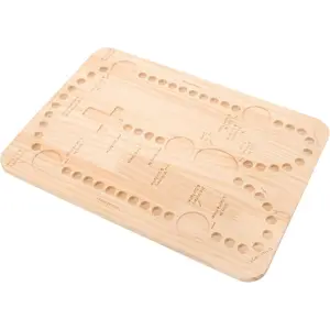 Wooden Bead Board Beading Tools for Jewelry Making Tray Rosary Making Supplies DIY Bracelet Helper Tool Necklace Bracelets Design Board