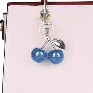 Cherry Azul Llavero Keychain for Bags and Accessories Alanhair23