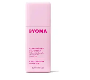 BYOMA Moisturizing Gel Cream - Barrier Repair Cream/Gel Face Lotion with Niacinamide and Green Tea - Ceramide Face Moisturizer for Dry Skin - Alcohol Free, Oil Free Face Moisturizer - 1.69 fl. oz