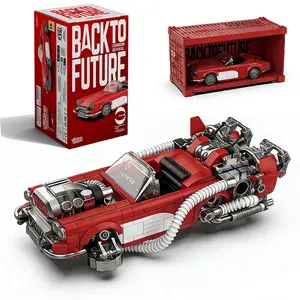 Sport car Building Kit, 552 pcs Building Blocks Set with Display Box, Building Block Sets, Red GT86 Car Scale 1:32 Model, Bricks Toy for Adults , Hobbyist, Collector,Christmas, Birthday Gift