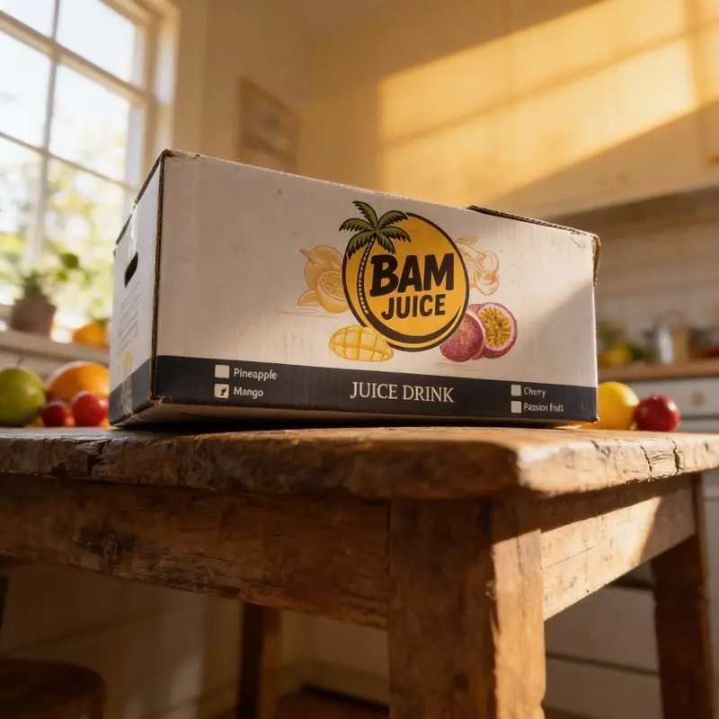 BAM JUICE PAKE Crispy Crunchy Fried Snack with Chilli Oil Crunch, 24-Pack Puffed Snack for On-the-Go Enjoyment