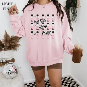 Watch Your Tone, Hair Stylist Sweatshirt – Sweatshirt for Hair stylists, Salon Sweatshirt, Cosmetology Sweatshirt