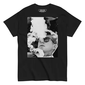JFK Smoke Graphic T-Shirt