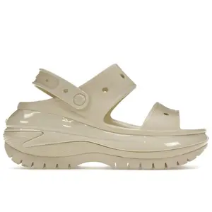 Crocs Unisex Mega Crush Sandal Bone, from StockX