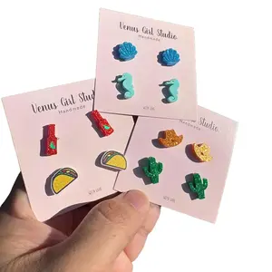 Mini Duo Stud Earrings