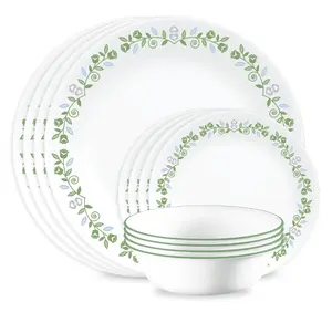 12-Piece Glass Dinnerware Set (Service for 4) Cutlery Tableware