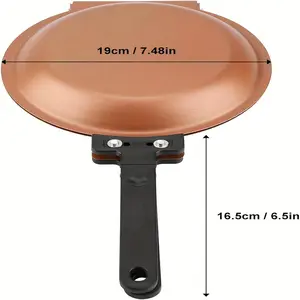 A versatile non-stick frying pan - non-stick surface, evenly heated, scratch-resistant and durable - ideal for fried eggs, pancakes, burgers and steaks - easy to clean Cookware Nonstick