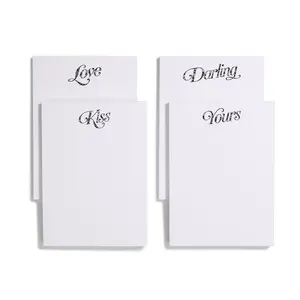 Lace Letters Notepad Set
