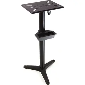 Bench Grinder Stand, 32-Inch with Water Pot (4288T), Black
