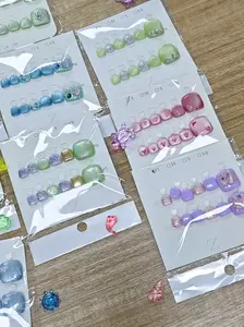 Hayley(8760)gc.$20.99 for 12sets toe nails