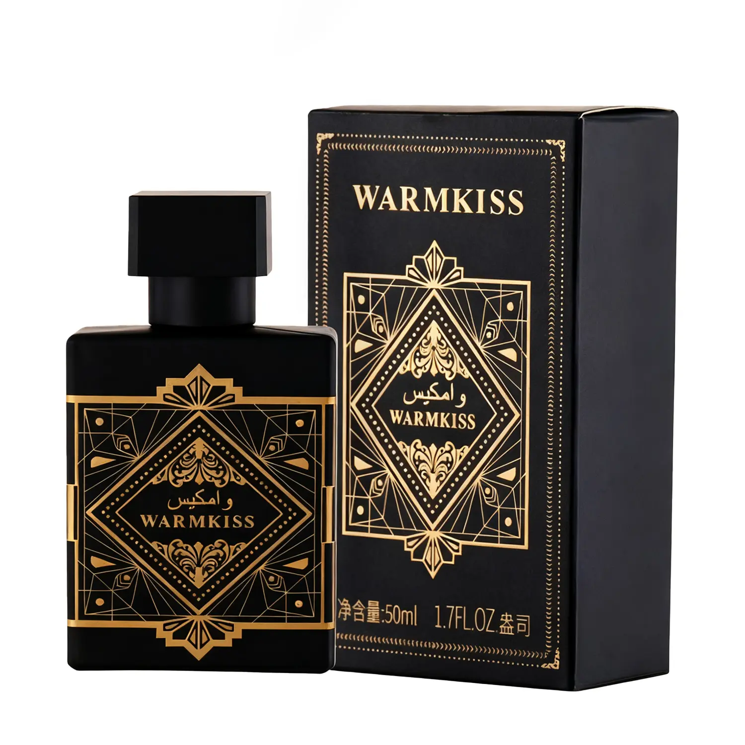 Eau de Parfum for Men & Women, Arabian Oud Perfume 3.4 Fl Oz (100ml), Long-Lasting Woody Spicy Fragrance with Saffron, Lavender & Patchouli, Luxury Middle Eastern Cologne