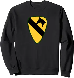 1st Cavalry Division - 1st CAV - Center Sweatshirt
