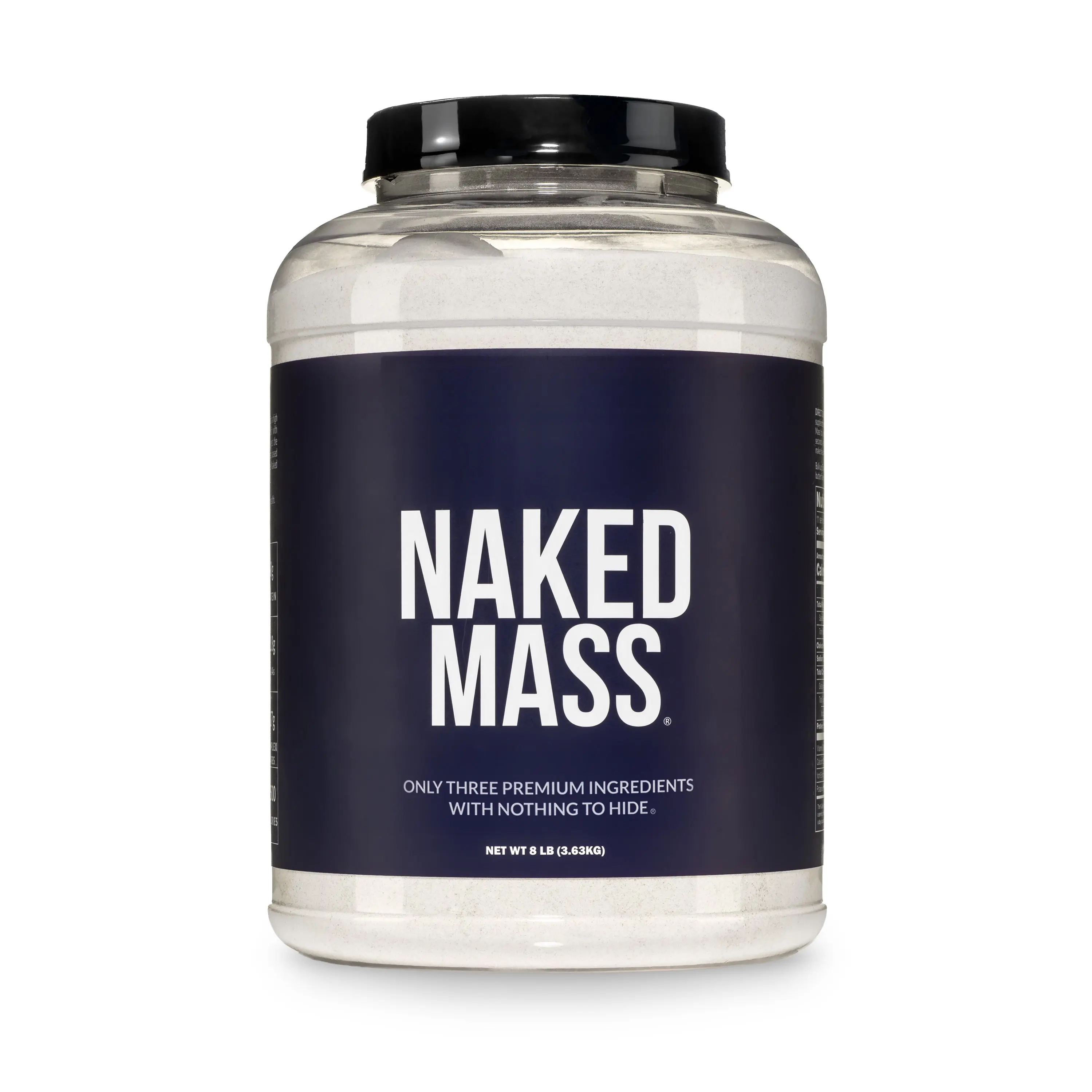 Mass Gainer Protein Supplement | Naked Mass - 8LB Mass Gainer Protein Supplement | Naked Mass - 8LB