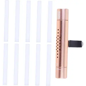 1Pc Car Aromatherapy Clip Rose Shape Solid Perfume Diffuser for Auto Vehicle Decoration Air Easy Installation Dashboard Accessory Festive Present