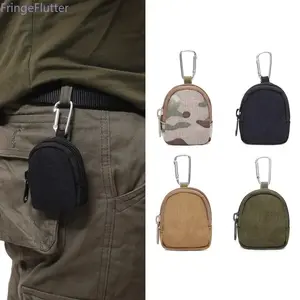 Military-Grade Portable Keychain Pouch | Multifunctional Mini Tool Kit, Coin & Key Organizer, Belt & Backpack Accessory Pouch