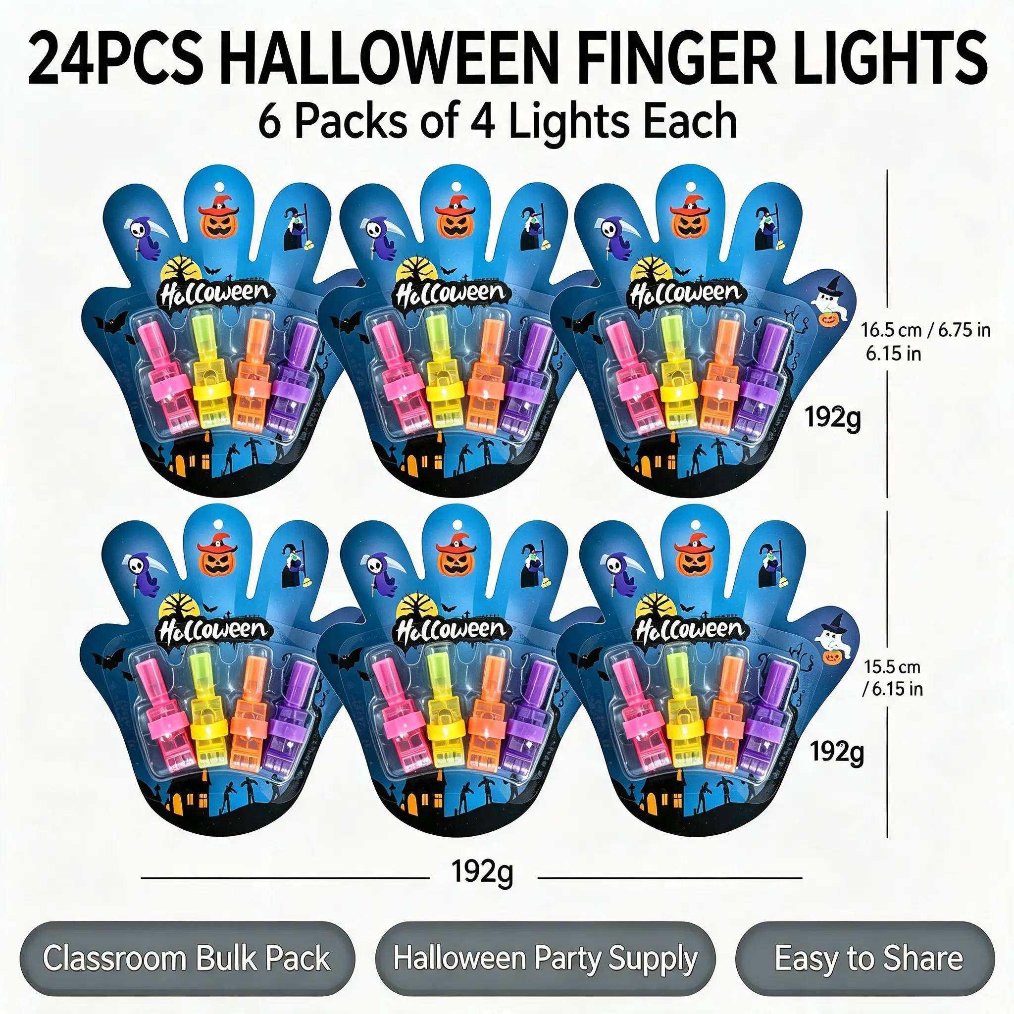 6pack with random patterns(24 sticks)