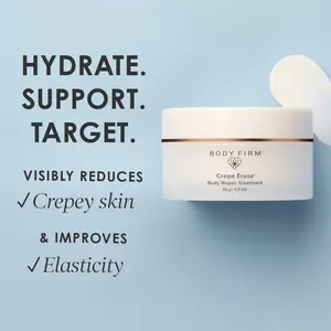 Crépe Erase by The Body Firm | Body Repair Treatment | Age-defying treatment with TruFirm Technology | 72-Hour Hydration | 12 Super Hydrators for Firmer, Smoother Skin