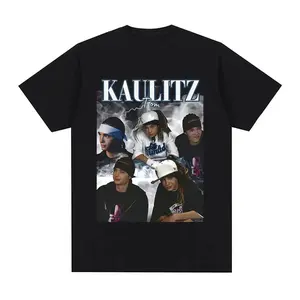 Rock Band Tokio Hotel Tom Kaulitz Graphic T Shirt Men Clothes Hip Hop Punk Gothic T-Shirt
