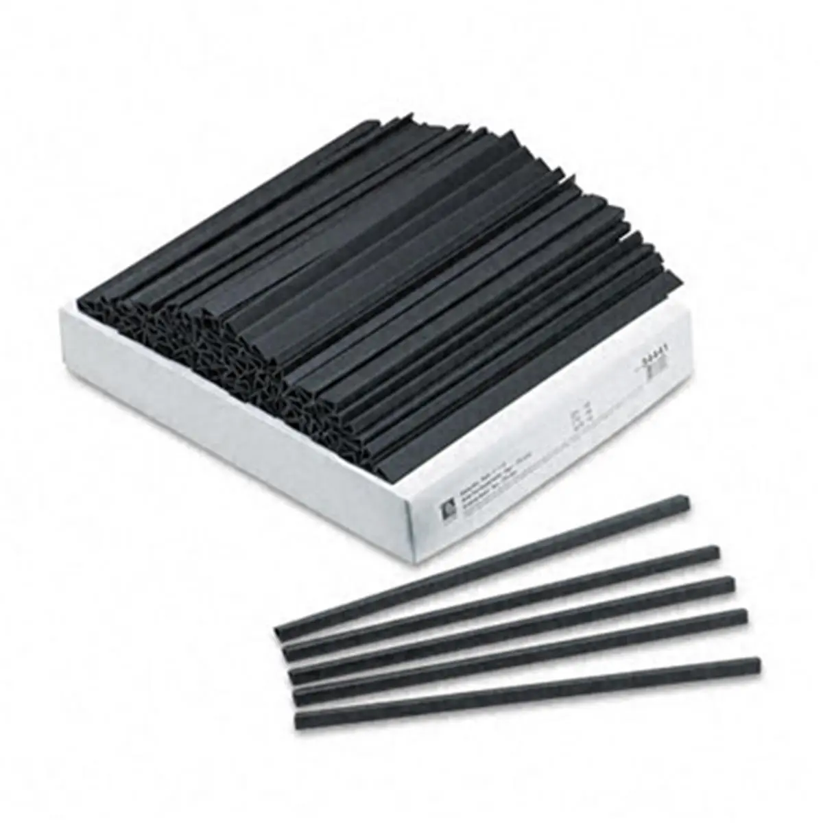 C-Line Slide-N-Grip Secure Binding Bars (Model 34441) - Plastic Office Filing Accessories, Letter Size, 40-Sheet Capacity, Black, 100 per Box, Quick Page Insertion, Add/Delete Pages Quickly, Ideal for Documents, Report Covers, Hand-Outs