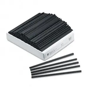 C-Line 34441 Slide- N-Grip Binding Bars for Report Covers 40-Sheet Capacity Black 100/Box