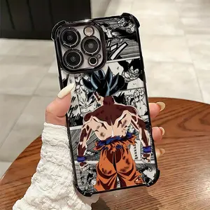 Anime D-Dragons Balls Phone Case Compatible with for iphone 16 15 14 13 12 11 Pro Max X XR XSMAX 8 7 Plus, Shockproof Transparent Soft Back