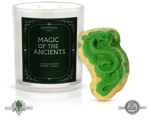 Magic of the Ancients - Candle and Bath Bomb Set