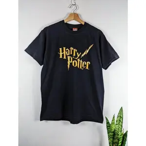Vintage Harry Potter T-shirt Movie Merch 2000 Licensed
