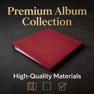 Simple A4 Ring Binder, Linen Scratch-Resistant Cover, 3-Hole Metal Rings, Document Folder, Certificate/contract Organizer