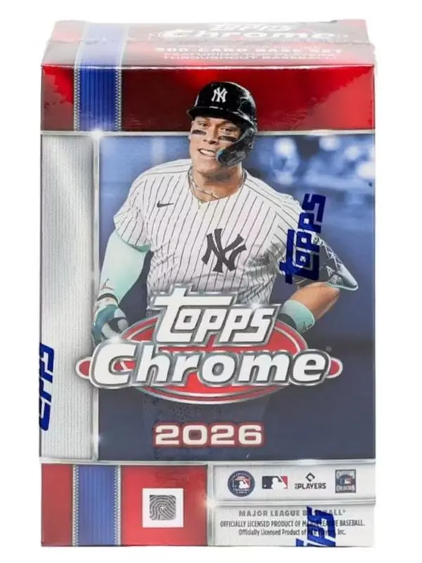 2026 TOPPS CHROME BASEBALL BLASTER BOX