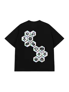 Slave to TFT Oversized Graphic T-Shirt League of Legends TFT Meme Streetwear Unisex 100% Cotton