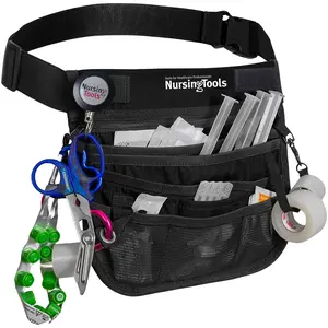 Nursingtools Kangapak Nurse Fanny Pack Multi Compartment Waist Organizer Tool Bag for Students, Practitioners & Medical Professionals