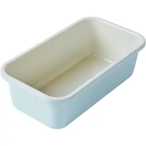 9 x 5 Inch Nostick Banana Bread Pan - Sourdough Carbon Steel Bakeware Rectangle Toast and Cake for Oven Baking, Lime Cream