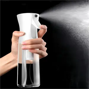 LMMAKE Hair Spray Bottle Continuous Water Mister Spray Empty Ultra Fine for Hair Styling, Pets, Plants, Cleaning, Misting & Skin Care, Salons, for Taming Hair in Morning, Curly Hair, Essential Oil