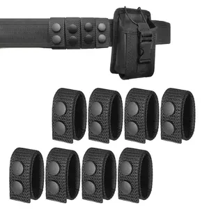 8Counts/Set Multifunctional belt buckle,  durable and wear-resistant, suitable for camping, hiking, shooting, cycling, mountaineering, travel, convenient and reliable for fixing equipment, lightweight and portable, suitable for police and military