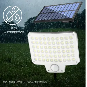 240-LED Motion Sensor Solar Lights - 3 Modes, Waterproof for Pathway, Garden & Patio