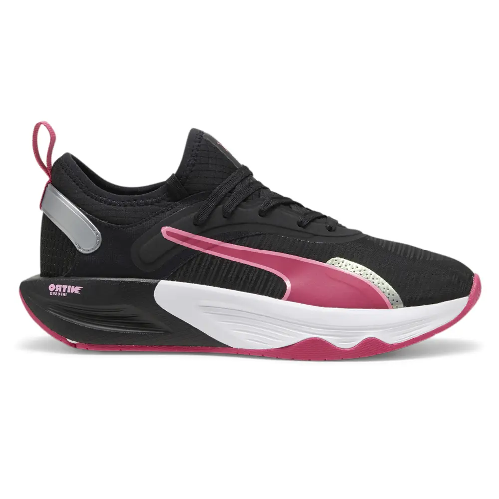 PUMA Womens Pwr Xx Nitro Training Sneakers Shoes - Black