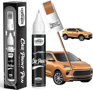 Copper Ice Metallic(G98/WA190J) for Buick Touch Up Paint Pen, 2 in 1 Car Scratch Remover with Pen Tip and Brush, Precise Color Match for Car Paint Scratch Repair, Quickly and Easily Fix Chips and Nicks