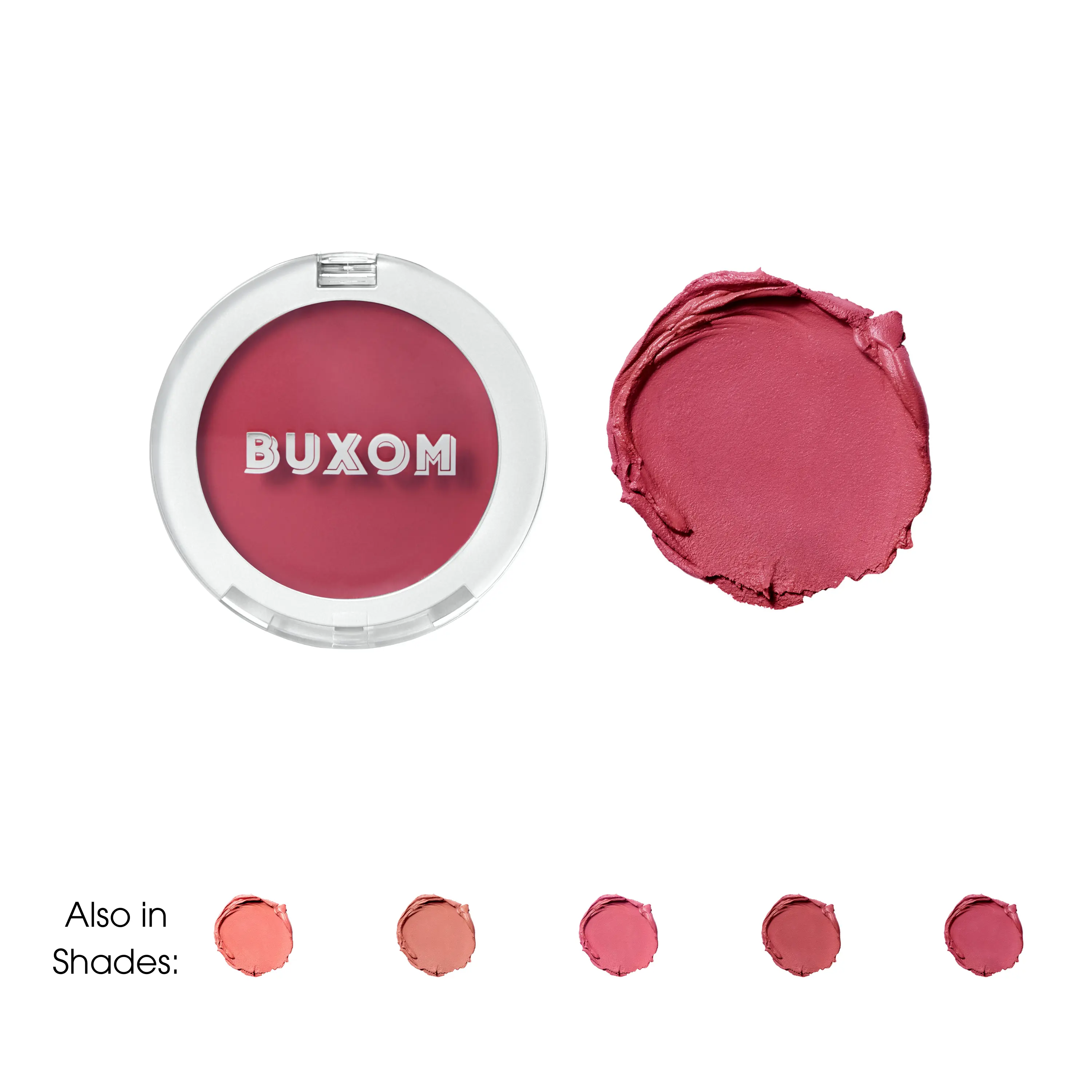 Buxom Plump Shot Peptide Plumping Cream Blush - Matte Finish, All Skin Types, Cruelty Free, Clinically Proven to Plump Cheeks Instantly