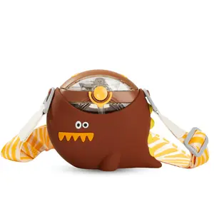 Coco Dino Round Kids Water Bottle