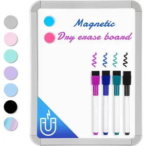 Small Dry Erase Whiteboard, 8.5 x 11 Inches White Board for , Students, Fridge, Locker, Mini Dry Erase Board