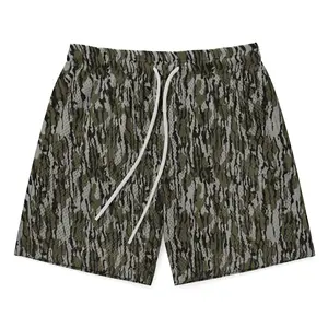 Camo Mesh Shorts for Men – Breathable Athletic Summer Shorts, Lightweight Sports Streetwear, Outdoor Gym Shorts, Summer Outfit