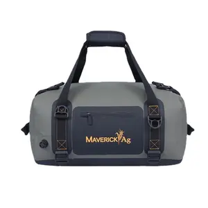 Outdoor waterproof bag, portable camping fully waterproof airtight zipper dry bag, used as luggage bag, backpack, waterproof travel bag