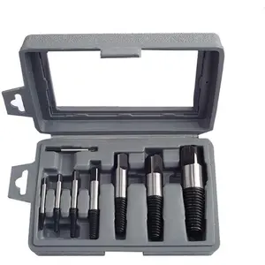 8pcs Heavy Duty Pipe Screw Extractor Set, Damaged Screw Remover, Broken Bolt Remover, Water Pipe Repair Tool Set,summervibes