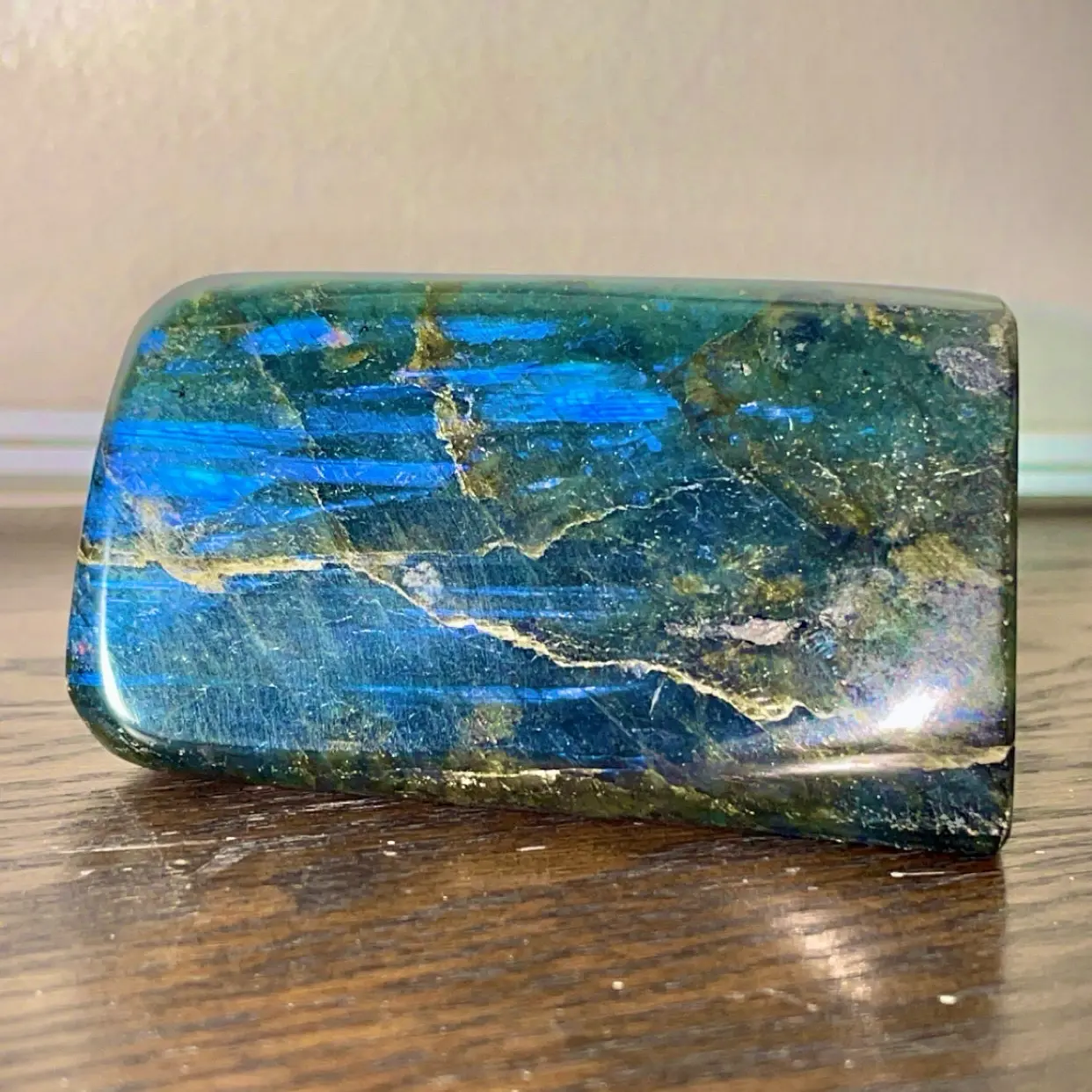 Rare Blue Labradorite Free Form 4 In - Natural Stone Decor natural crystal