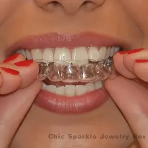 3 Pack Silicone Invisible Teeth Aligners Unisex Nighttime Dental Alignment Trays Clear for Teeth Whitening and Straightening Oral Cosmetic GentleGT