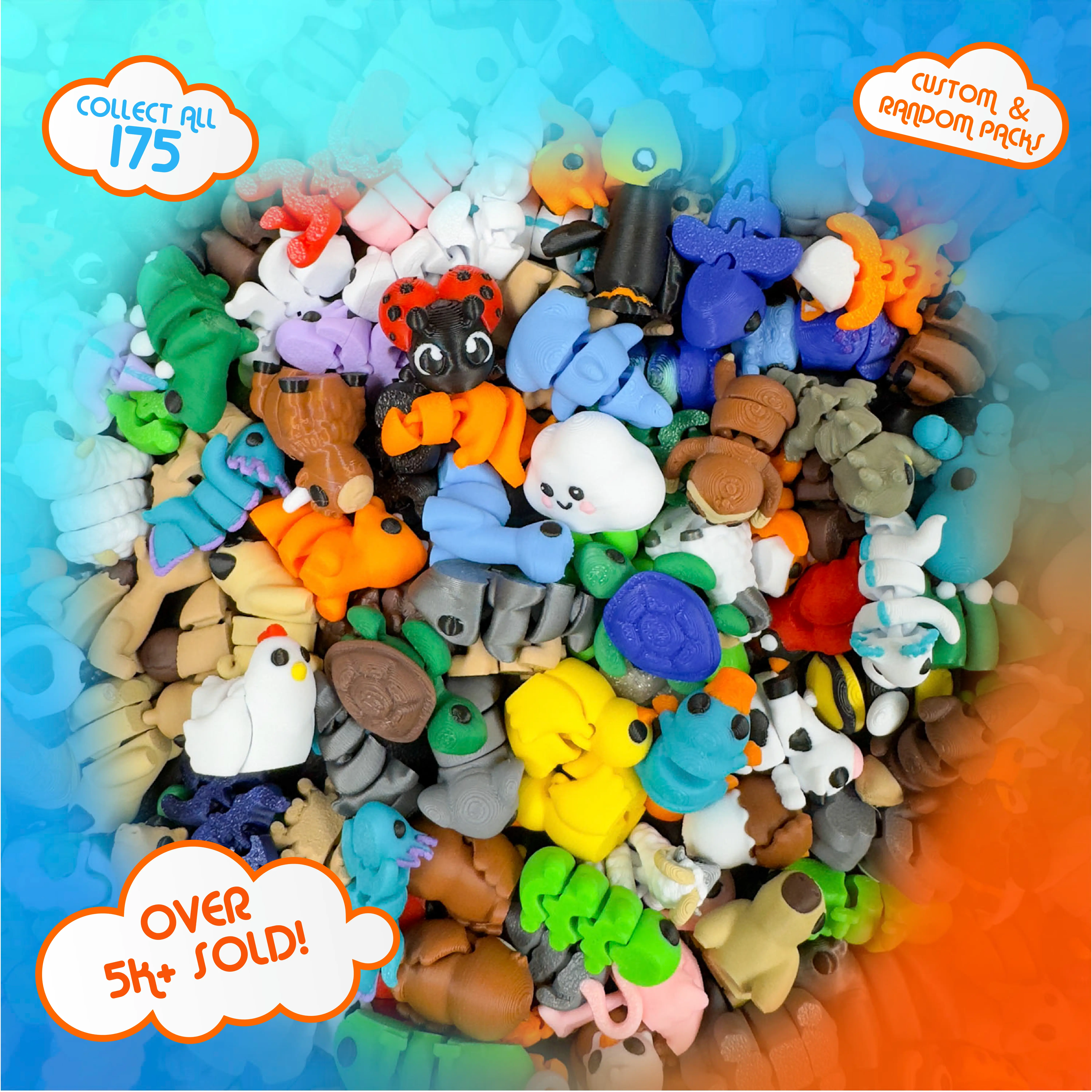 Collectible Micro Mini Fidgets Collectible Micro Mini Fidgets