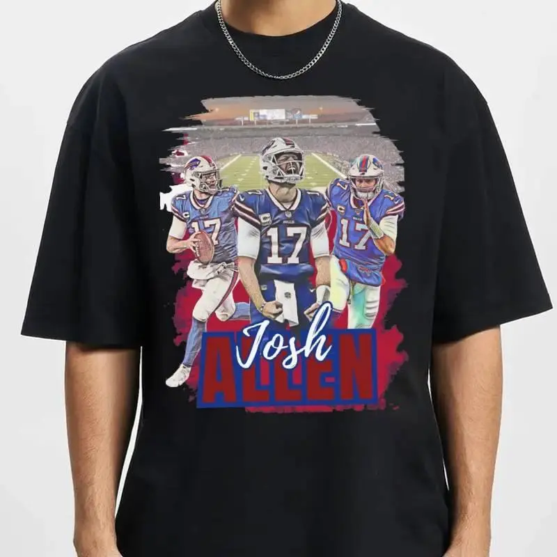 Josh Allen Tee, Unisex Football T-Shirt, Fan Gift HGE27705