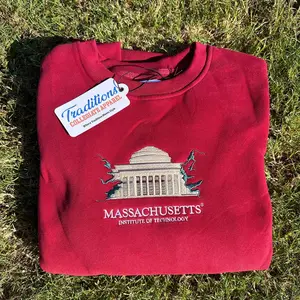 MIT Crewnecks (old 50/50 blend), Embroidered Sweatshirt